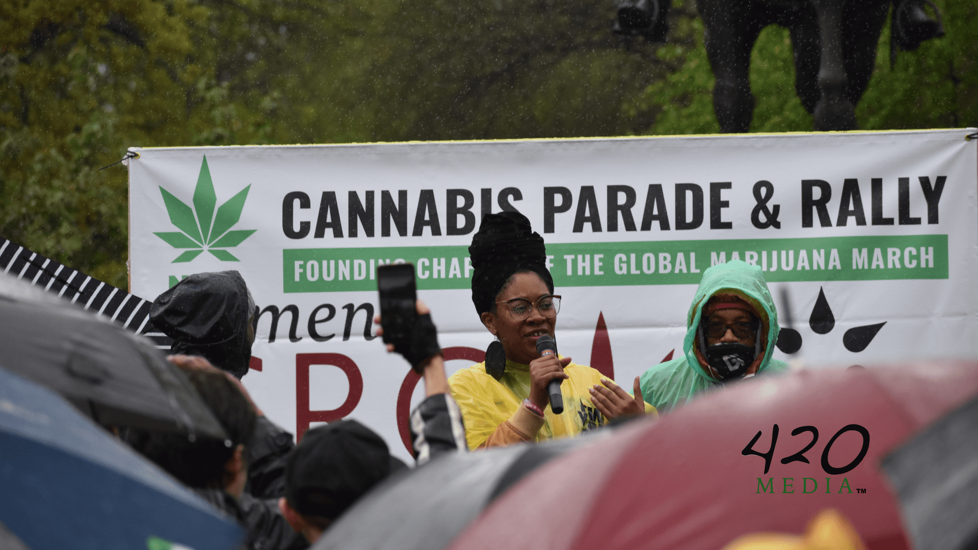 NYC Cannabis Parade photographed by 420MEDIA