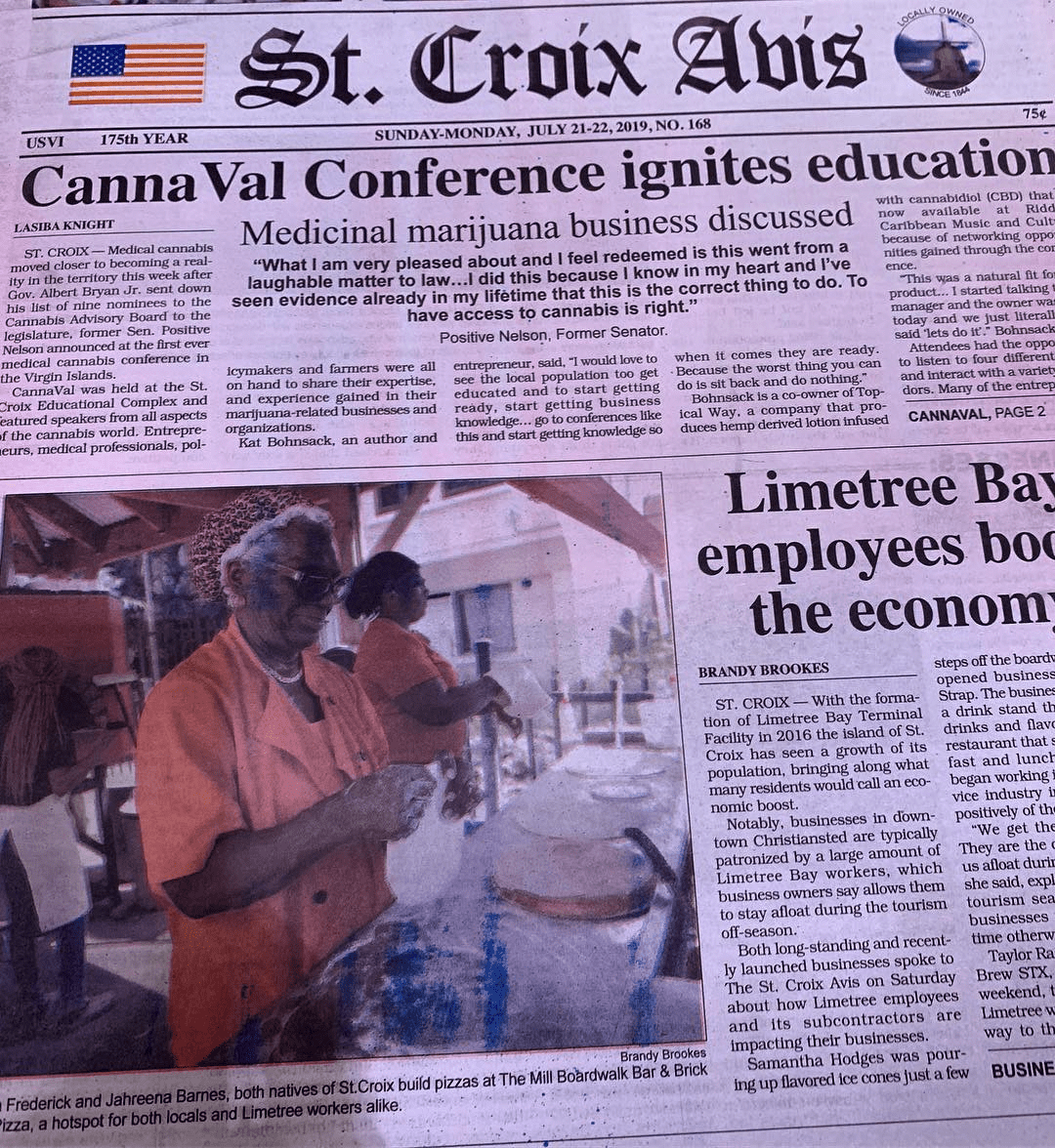 Cannaval Front Page