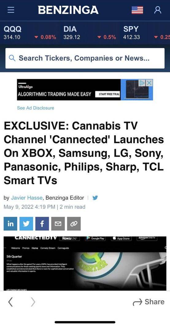 Cannected TV