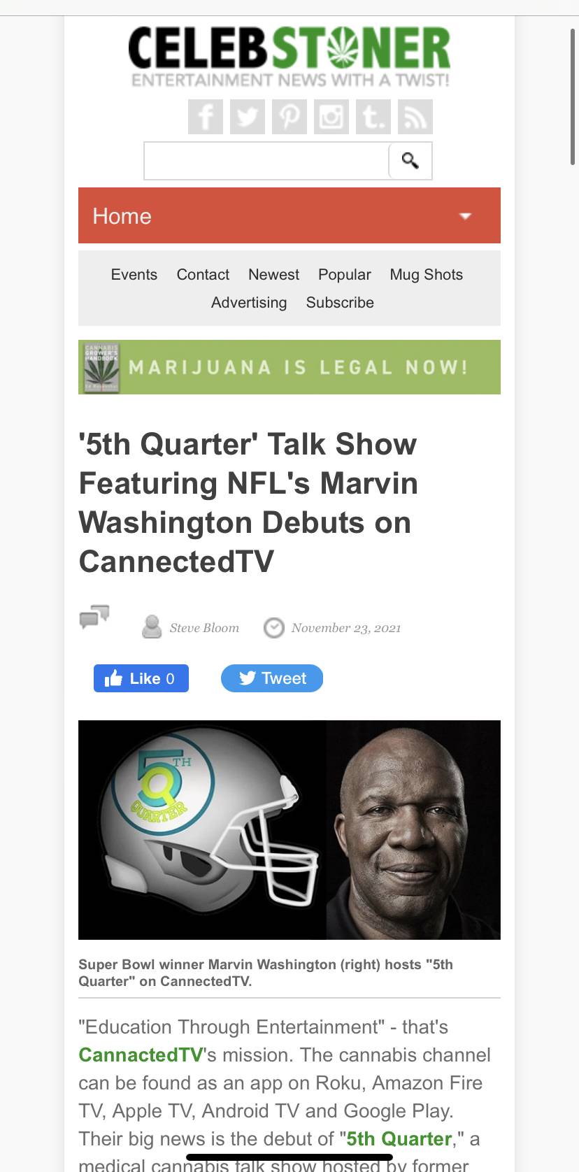 5th Quarter press coverage