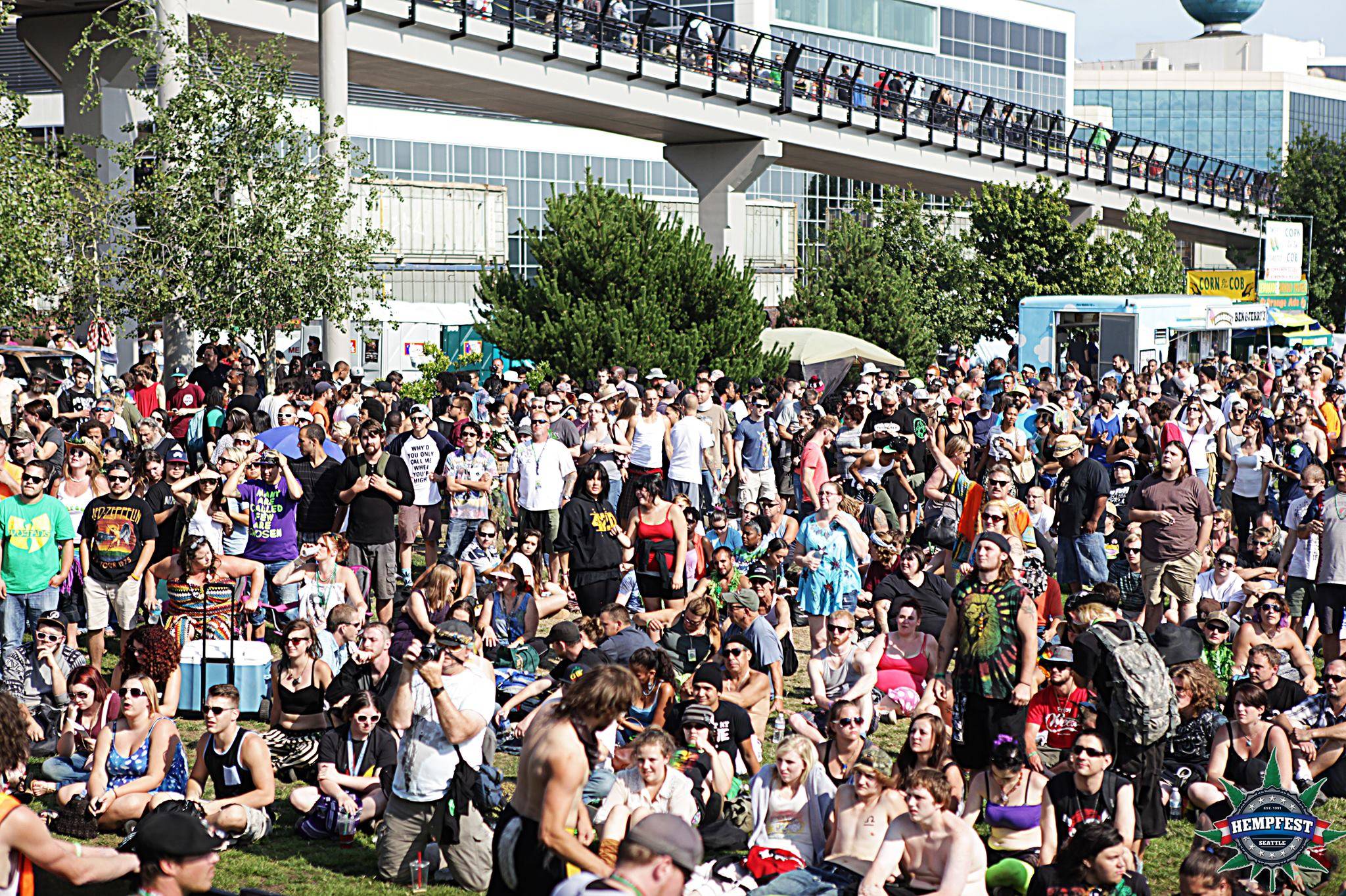 Seattle Hempfest photographed by 420MEDIA