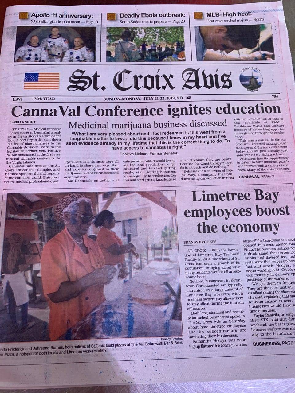 Cannaval front page