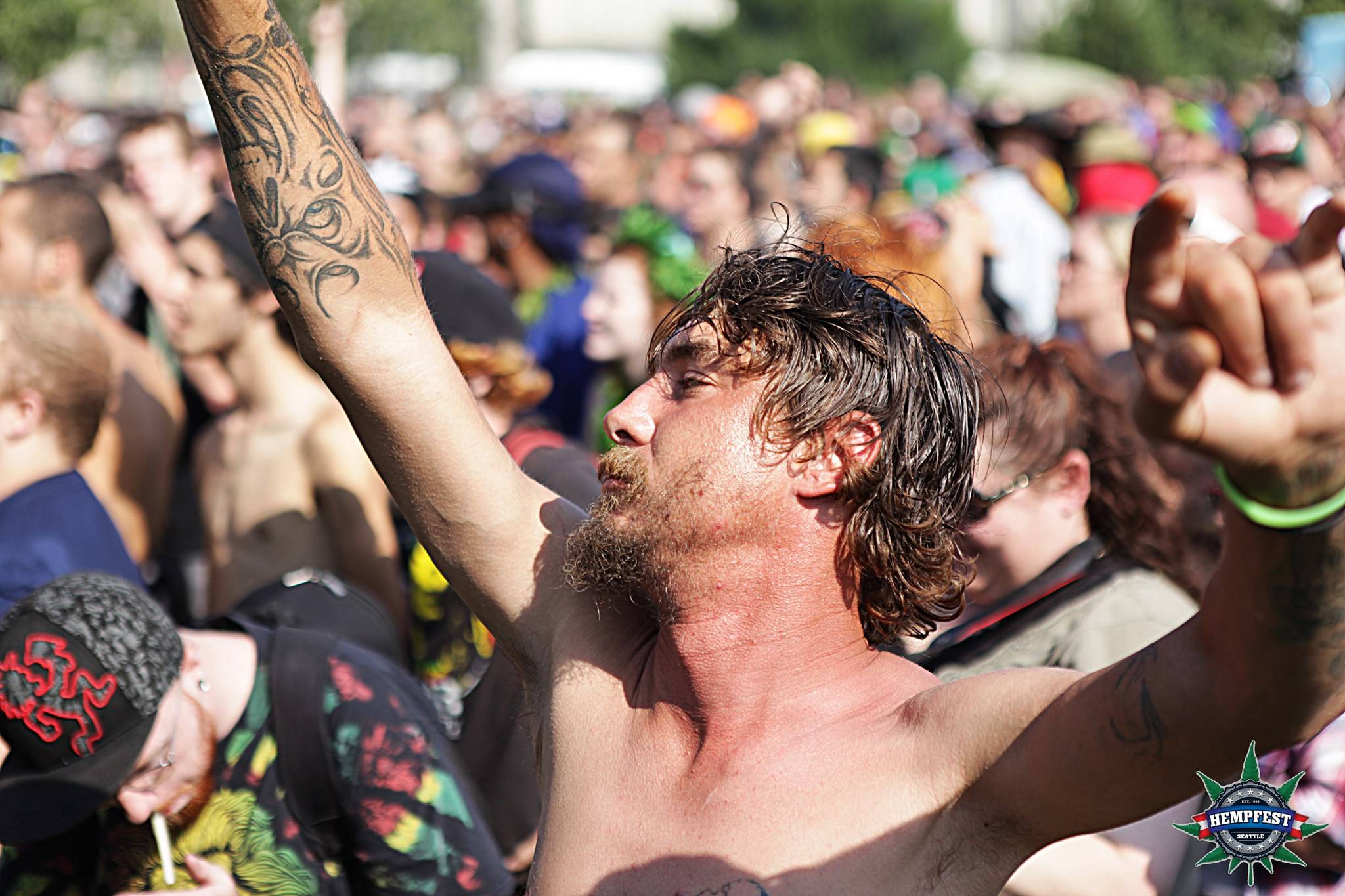 Seattle Hempfest photographed by 420MEDIA
